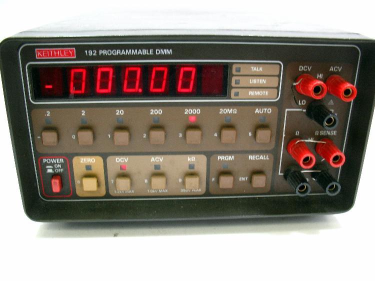 Keithley 192 programmable smm electrical testing unit