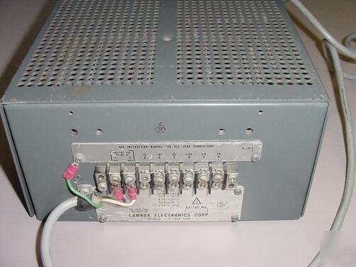 Lambda power supply lk 343A 