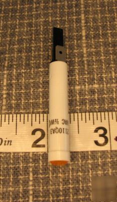 Neon pilot light panel indicator 125V (4) $ .75 ea 