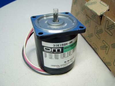 Oriental motor induction motor m/n: 3IK15GN-aw - 