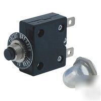 Panel mount circuit breakers 4A @250V ac or 50V dc