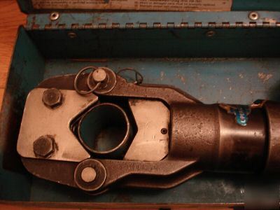 Penn-union dieless hydraulic crimping tool to 1000 mcm