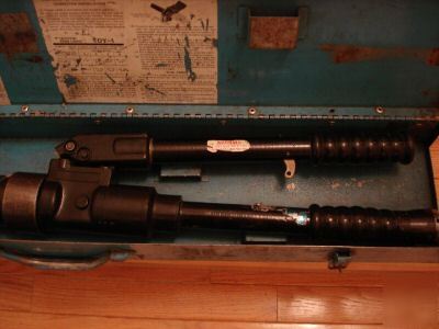 Penn-union dieless hydraulic crimping tool to 1000 mcm