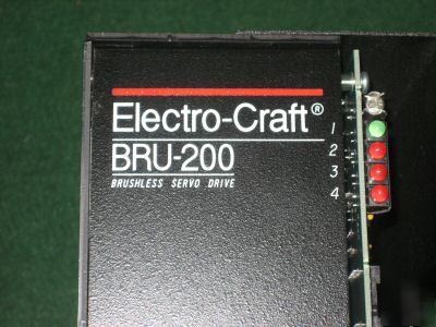 Reliance electric electro-craft bru-200 brushless servo