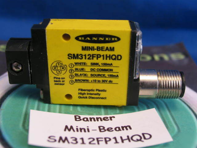 SM312FP1HQD banner E4M mini-beam photoelectric sensor