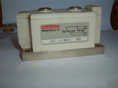 Semikron skkt 161 / 08D dual scr 160A 800V 
