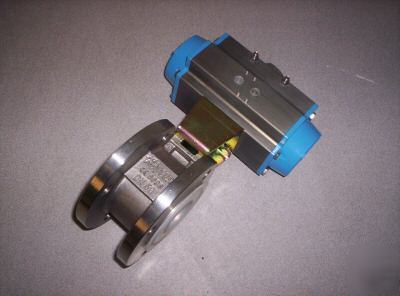 Valbia da ser. pneumatic actuator & valpres ball valve