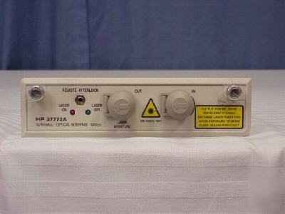 Agilent 37772A optical interface with option 018
