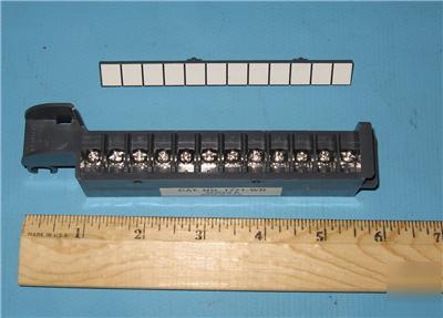 Allen bradley 12 terminal swing arm block