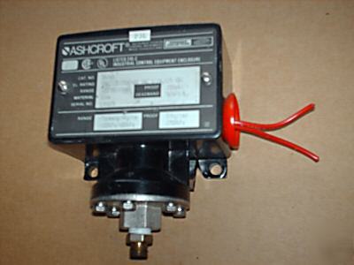 Ashcroft B424B 200PSI pressure sensing switch,to 250PSI