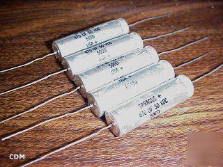 Capacitor, sprague, 500D, 470UF, 50V, aluminum, 20 lot