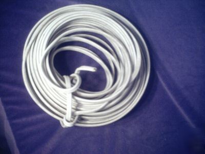 Copper wire 12/2 weighs 10.43 lbs black white ground