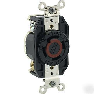Leviton L18-30R locking 30A/120-208V receptacle 2750