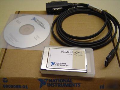 National instruments ni pcmcia gpib card&2M cable,test 