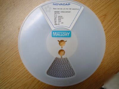 New 4000PC mallory 47PF 100V ceramic surface mount 1206 