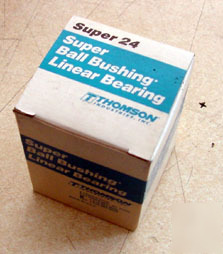 New thomson super 24 linear ball bearing in box