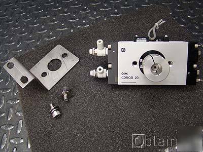 Smc compact rotary actuator cdrqb 20,shaft DIAMETER10MM