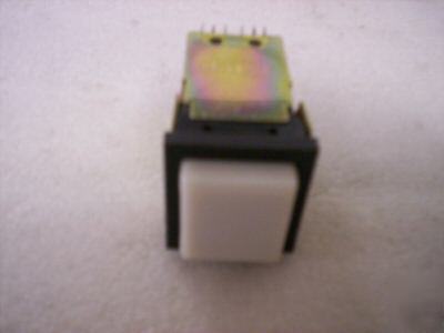 Thermco pushbutton double lamp switch B20019 lot of 13