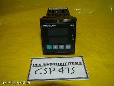 Watlow series 93 temperature controller beer or coffee