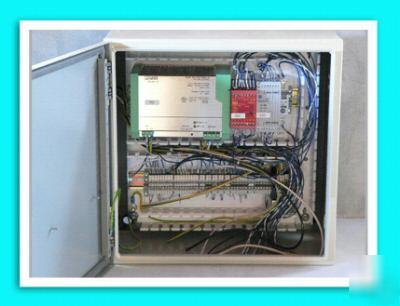 Hoffman enclosure wired up allen bradley phoenix & more