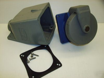 Hubbell pin & sleeve receptacle HBL560R9W 560R9W 60 amp