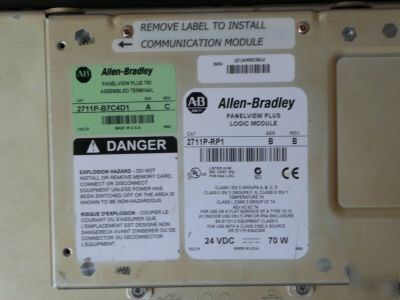 New allen bradley panelview 2711P-B7C4D1 a 2711PB7C4D1