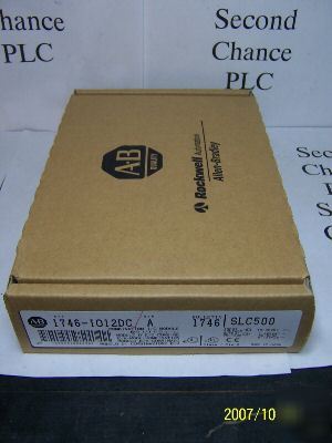 New in box 1746-IO12DC allen bradley 1746IO12DC d-6