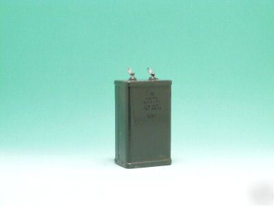 Paper + oil capacitor kbg-mn 2UF 400V 10% nos kbg mn