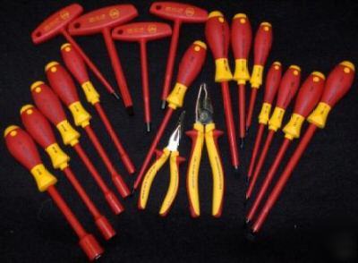 20 piece wiha insulated tool kit 1000V - free shipping