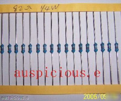 5000PCS,1/4W metal film resistors(50VALUE x 100PCS) 1%