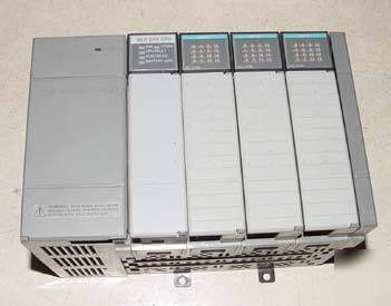 Allen bradley SLC500 4 slot rack w/ 502 cpu & dc inputs