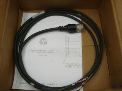 Allen bradley servo motor cable 2090-uxnpan-16S03 