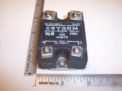 Crydom relay solid state A4875