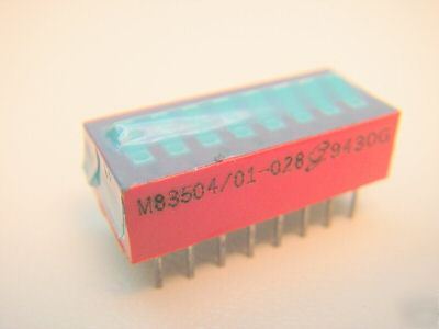 M83504/01-028, mil spec dip switch, grayhill