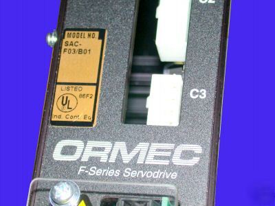 New brand ormec f series ac servo drive mod sac-F03/B01