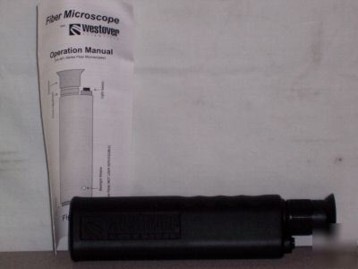 New westover fm-LX200 fiber termination microscope 200X 
