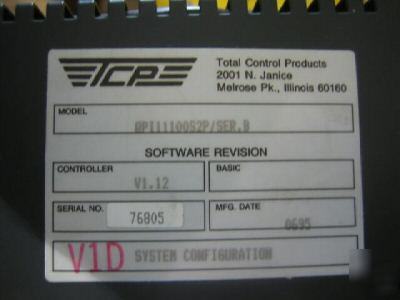 Total control products quickpanel