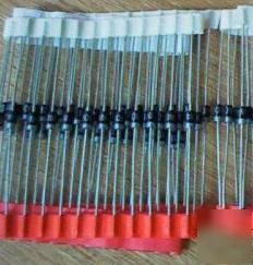 100 - 1N4007 silicon rectifier diode 1 amp/1000 volts