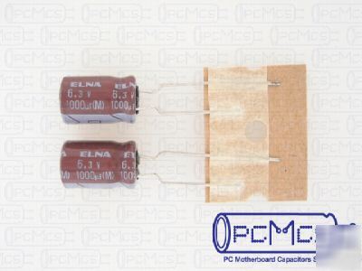 15 elna 6.3V 1000UF make in japan first class capacitor