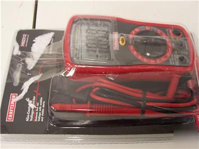 Craftsman digital multimeter 82312 man ranging