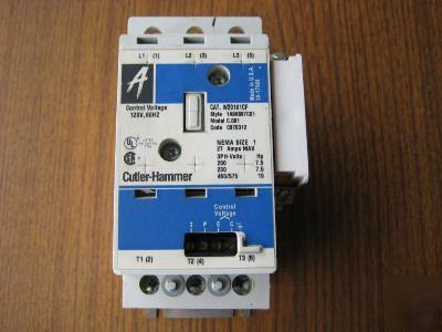 Cutler hammer c-h advantage W201K1CF size 1 starter