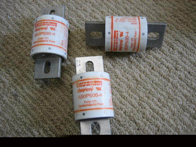 Ferraz shawmut 500A 500VAC 450VDC semiconductor fuse