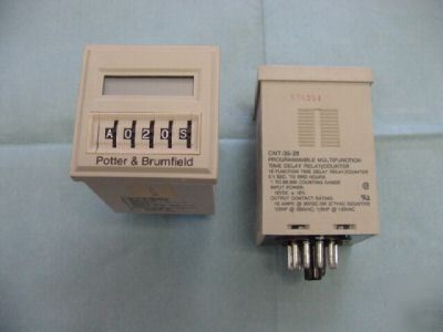 Lot of potter & brumfield: cnt-35-26 programmables. <