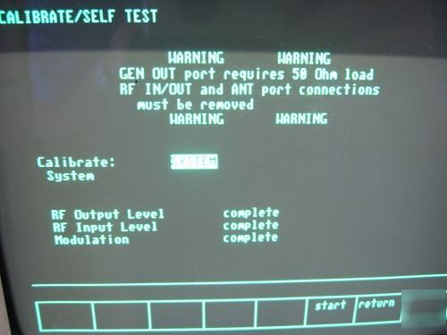 Motorola R2600B / hs communications analyzer