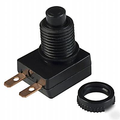 New plastic pushbutton on/off switch (pkg 10) - 