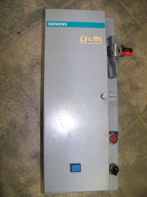 Siemens size 1 combination starter scf C12