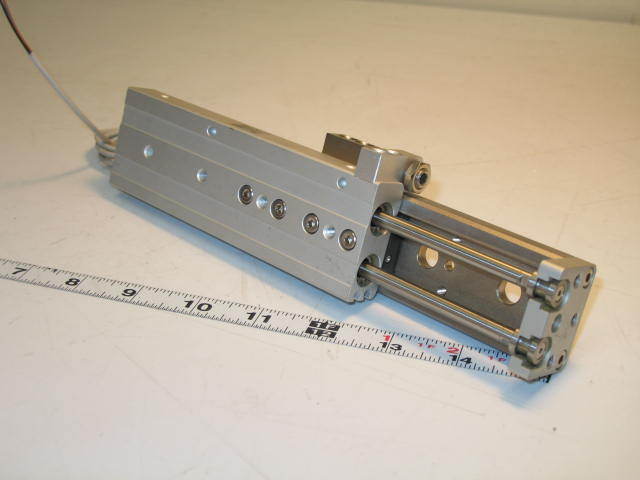 Smc pneumatic air linear guided table slide MXQ12-75