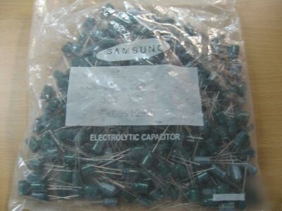 300PCS p/n CESSL1E221M0812BB ; elec caps , 220UF 25W