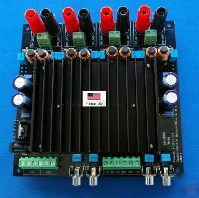 4*100 watt @ 4OHM, d-class audio amplifier board *usa