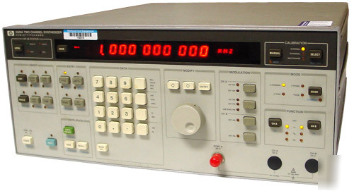 Agilent (hp) 3326A 0HZ - 13MHZ, two-channel synthesizer
